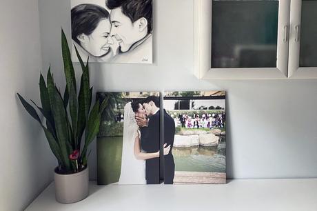 Ideas para decorar con fotos la pared