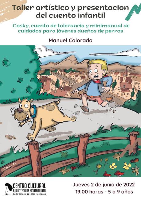 Taller artístico y literario del cuento infantil «Cosky» escrito e ilustrado por Manuel Colorado