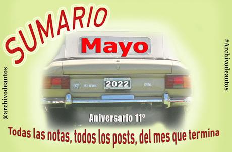Sumario de mayo de 2022