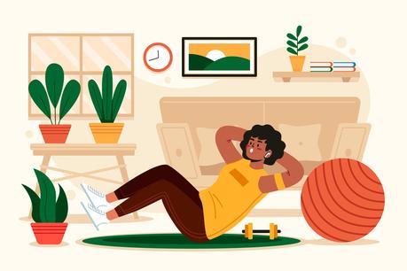 Hacer ejercicio en casa mejora la salud mental y la felicidad general, según FuerteSinGym.com