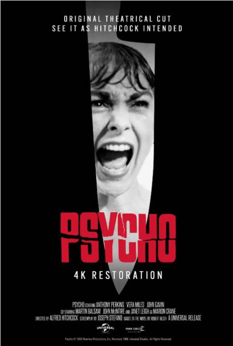 Psicosis de Alfred Hitchcock ha vuelto a las salas de cine con 13 segundos adicionales cortados por la censura
