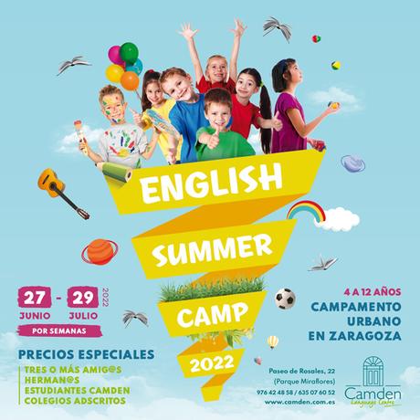 Campamentos y colonias en inglés en verano sin salir de Zaragoza