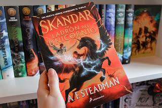 Reseña: Skandar y el ladrón del unicornio de A. F. Steadman