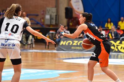 Último partido como profesional de la jugadora de baloncesto Marta Montoliu