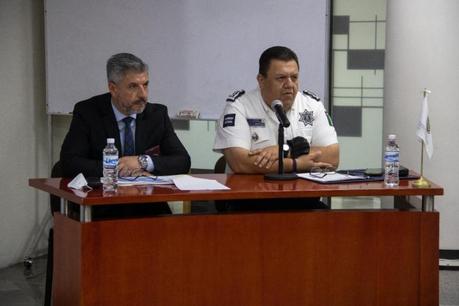 Policía de investigación chilena capacita a policía municipal de SLP