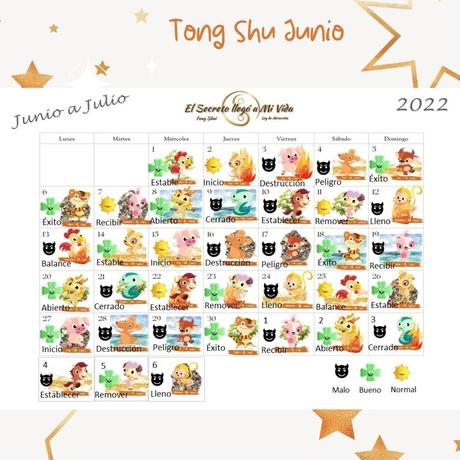 Tong Shu mes de Junio 2022