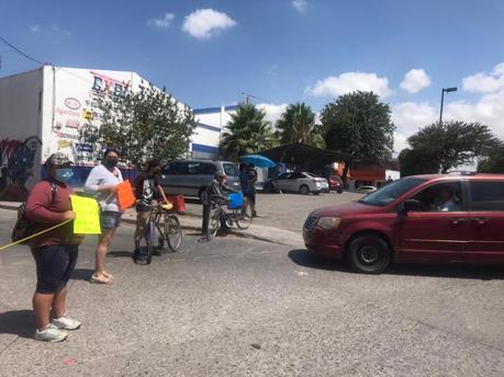 Protestan en la 20 de Noviembre por falta de agua en Las Terceras