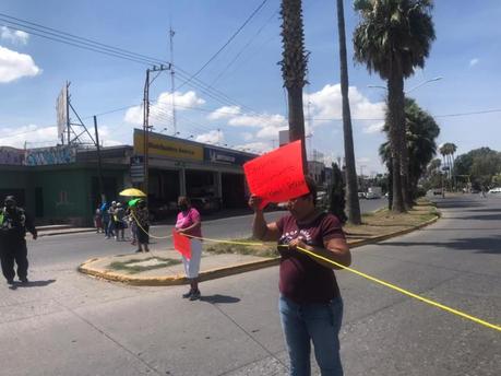 Protestan en la 20 de Noviembre por falta de agua en Las Terceras