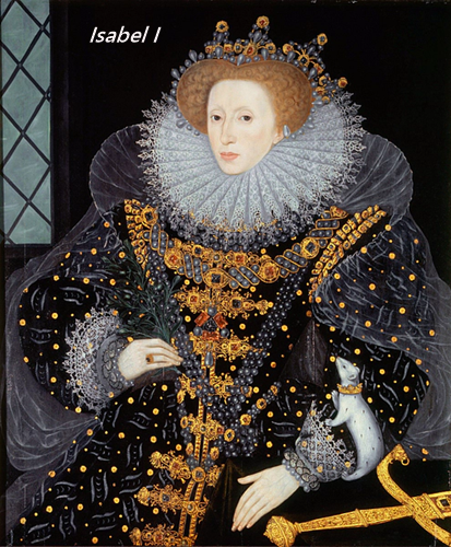 Isabel I, reina de Inglaterra desde 1558 a 1603