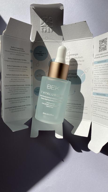 Serum Bek marca coreana 7 ácidos hialurónico