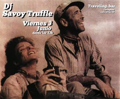 Pinchada Pre-veraniega y Sideral de Dj Savoy Truffle en Traveling Bar. Pinchada Pre-veraniega y Sideral de Dj Savoy Truffle en Traveling Bar.