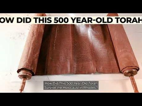 La Biblioteca Nacional de Israel muestra raros pergaminos de la Torá, entre ellos uno que el muftí salvó de los nazis