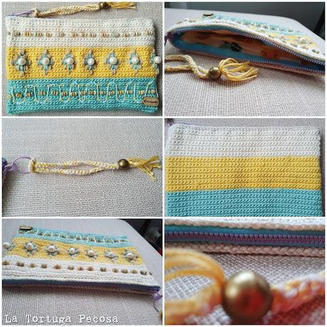 NECESER- CLUTCH ARENA Y SOL NECESER- CLUTCH ARENA Y SOL