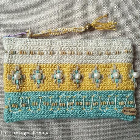 NECESER- CLUTCH ARENA Y SOL NECESER- CLUTCH ARENA Y SOL