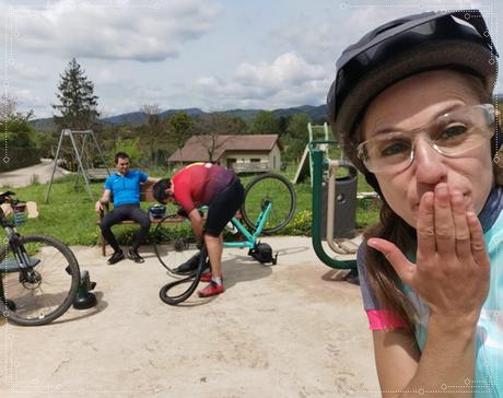 Nacimiento del Cadagua en bicicleta