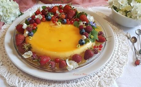 Tarta de quesitos con frutos rojos Tarta de quesitos con frutos rojos