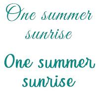 #4Portadasalternativas: One summer sunrise #4Portadasalternativas: One summer sunrise
