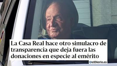 El simulacro de transparencia de la Casa Real… Y el Carnaval de Cádiz. El simulacro de transparencia de la Casa Real… Y el Carnaval de Cádiz.