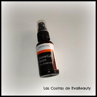 Sérum facial con vitamina C&E y ácido hialurónico de Yeouth