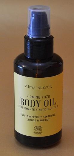 “Firming Yuzu Body Oil” – el aceite reafirmante y anticelulítico 100% natural de ALMA SECRET