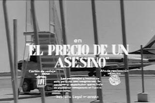 PRECIO DE UN ASESINO, EL (España, 1963) Thriller, Policíaco PRECIO DE UN ASESINO, EL (España, 1963) Thriller, Policíaco