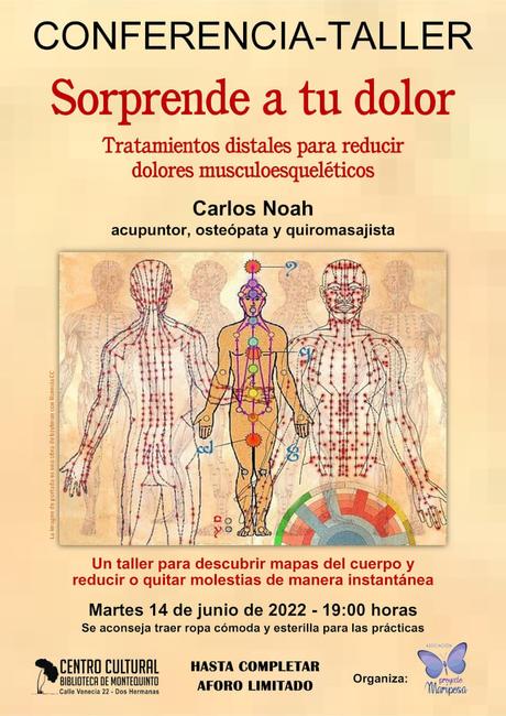 Conferencia-taller: «Sorprende a tu dolor» – Carlos Noah