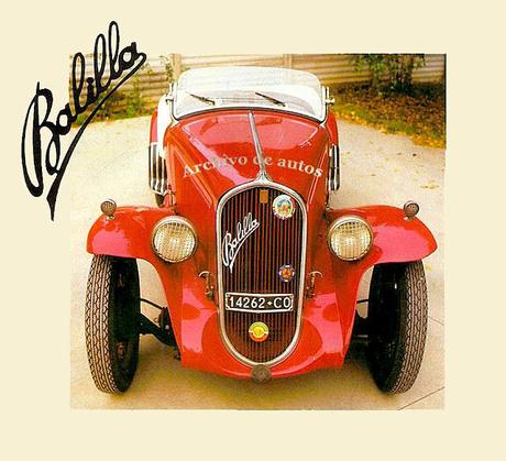 Fiat Balilla Sport Spyder de 1934