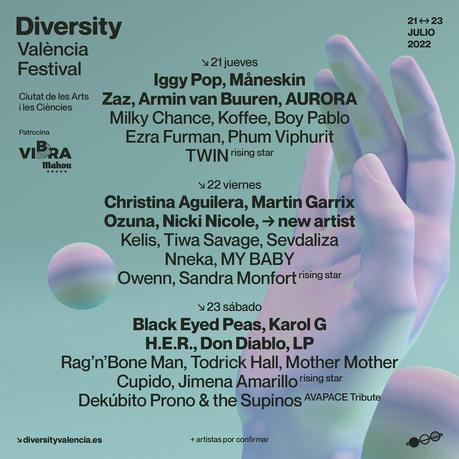 Diversity Valencia Festival 2022: cartel completo