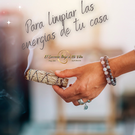 Para limpiar las energías de la casa