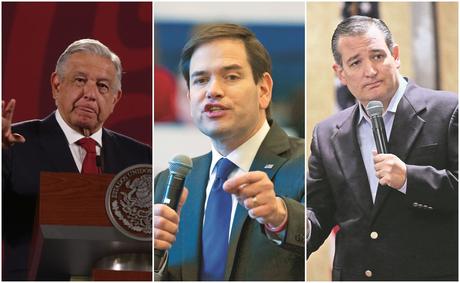 AMLO pone en su lugar a Ted Cruz y Marco Rubio