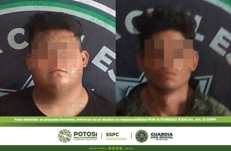 Guardia Civil detiene hombres armados y rescata policías municipales en Tamuín