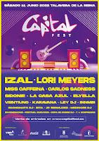 Cartel Capital Festival 2022 en Talavera de la Reina