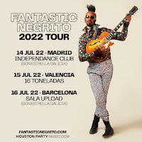 Fantastic Negrito, conciertos en España en 2022