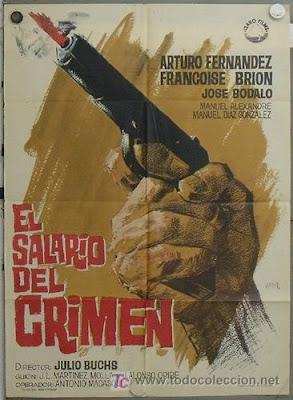 SALARIO DEL CRIMEN, EL (España, 1964) Policíaco, Negro