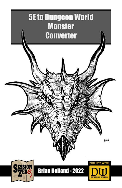 5E to Dungeon World Monster Converter, de Brian Holland