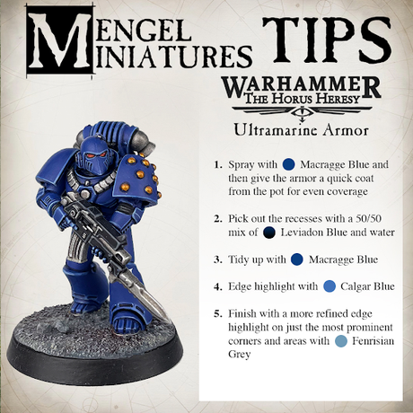 Como pintar Ultramarines de la Herejía, por Mengel