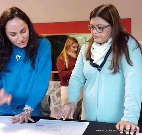 Autoridades de ATEN visitaron Piedra del Águila Autoridades de ATEN visitaron Piedra del Águila