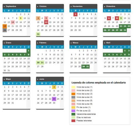 Calendario Escolar 2022-2023 en Castilla y León. Festivos, puentes y vacaciones escolares 2