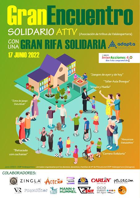 Gran Encuentro ATTV con una RIFA Solidaria (17 de junio, Pista IDE Carlos Val) Gran Encuentro ATTV con una RIFA Solidaria (17 de junio, Pista IDE Carlos Val)