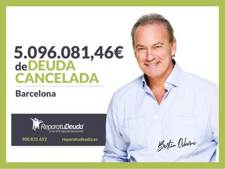 Repara tu Deuda Abogados cancela 5,096,081.46 ? en Barcelona (Catalunya) con la Ley de Segunda Oportunidad