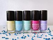 Manicura pastel nuevos tonos esmaltes uñas Camaleon Cosmetics