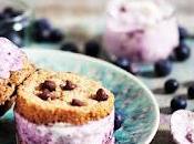 Blueberry Cheesecake Cream Amaranth Chocolate Chip Cookie Sandwich Sabrina