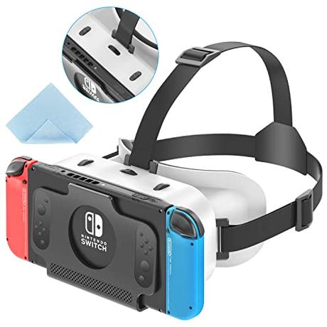 OIVO Switch Gafas VR compatibles con Nintendo Switch, actualizados con Lentes HD Ajustables, Gafas VR (Realidad Virtual) para el Modelo Original de Nintendo Switch, Kit Switch VR, Gafas Switch 3D