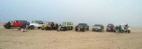 Séptimo encuentro de Fanáticos del Jeep IKA en Villa Gesell