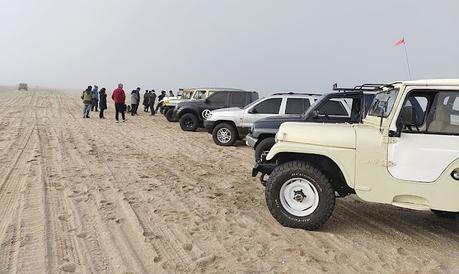 Séptimo encuentro de Fanáticos del Jeep IKA en Villa Gesell