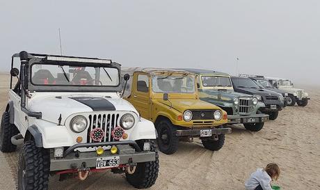 Séptimo encuentro de Fanáticos del Jeep IKA en Villa Gesell