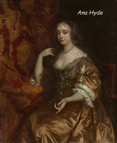 Ana Hyde, primera esposa de Jacobo II rey de Inglaterra