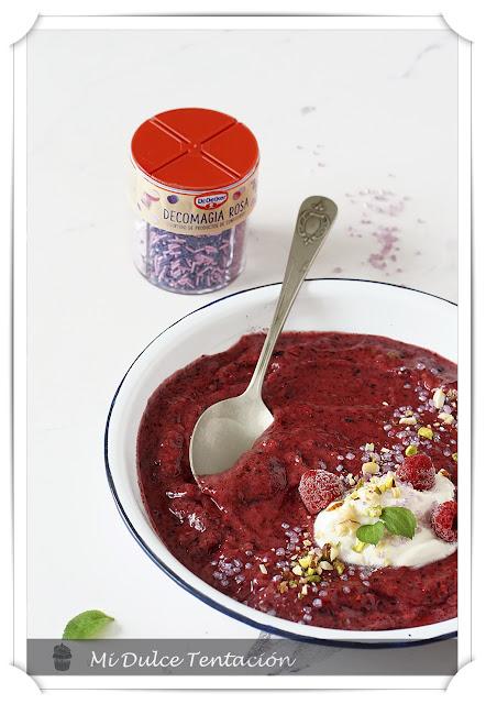 Sorbete de Frutos Rojos