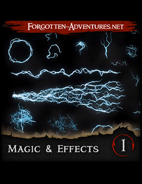 Magic & Effects – Pack 1 & Pack 2, de ForgottenAdventures