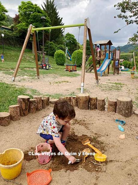 Álex jugando en Vidrá